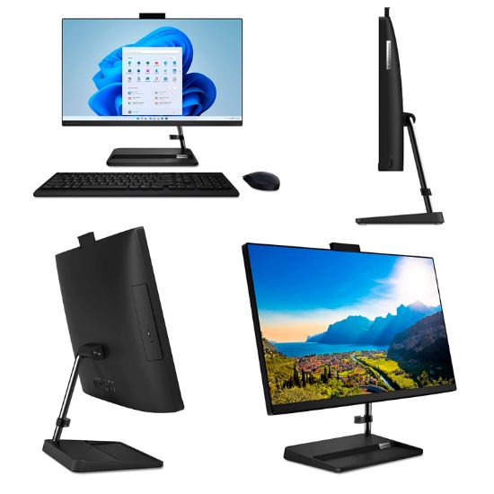 Imagen de COMPUTADORA LENOVO AIO 23.8 LEN I3-12 8 512 W11H